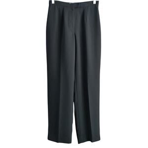 Amanda Smith Black wide legs dress pants Fully Lined size 6
